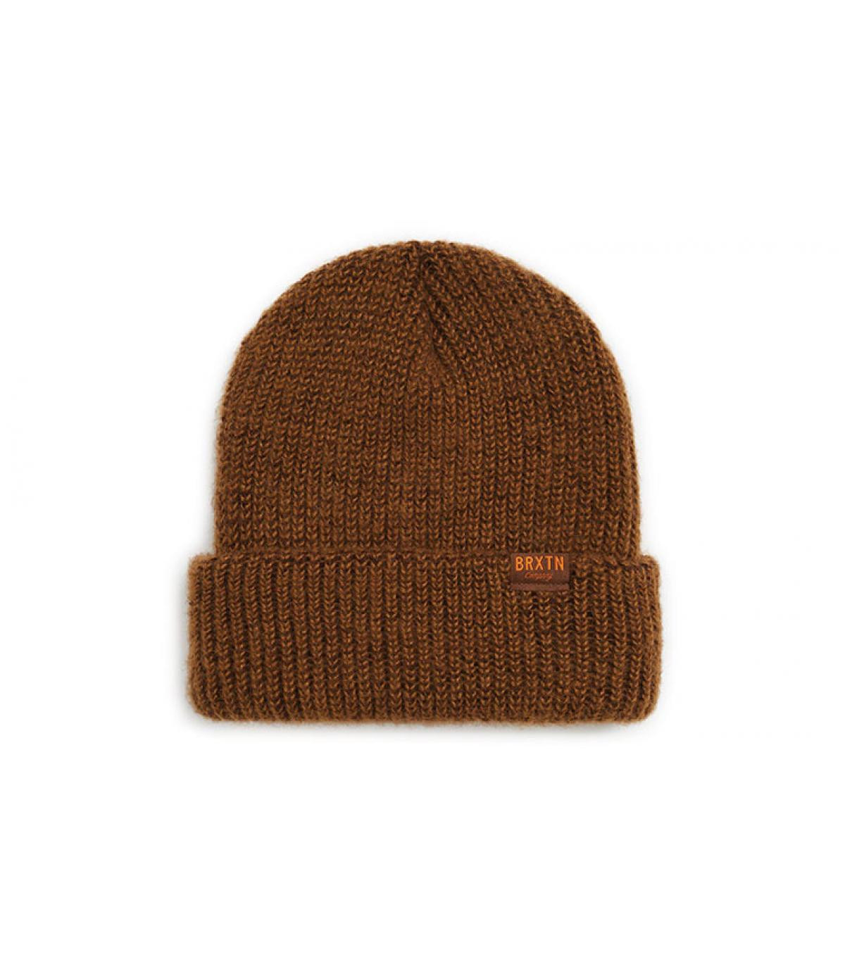 Redmond Beanie heather coffee Brixton